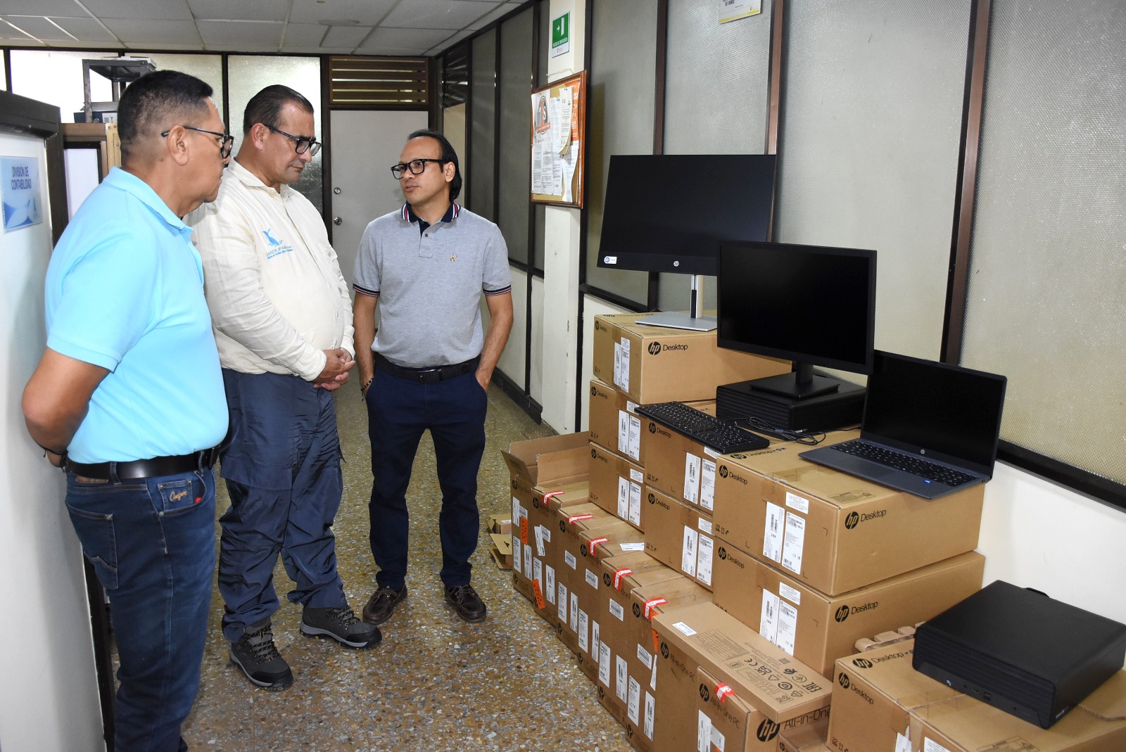 Emdupar renueva equipos tecnológicos a sus funcionarios